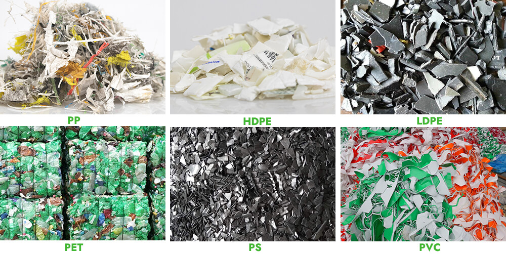 Which plastic can be recycled? My site